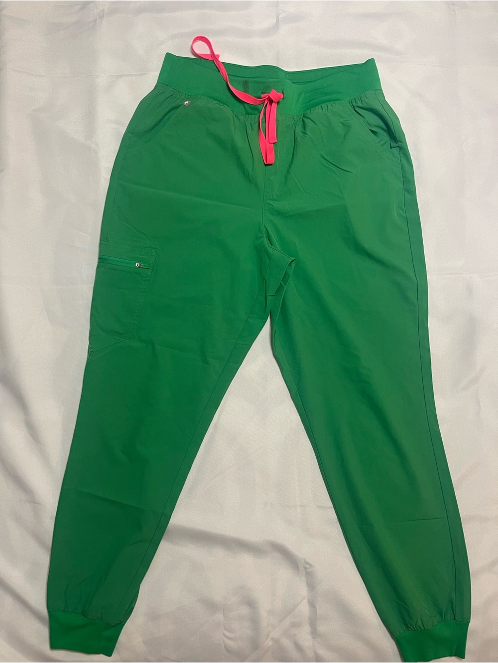 FIGS Safety Green Zamora FREEx Jogger Pants L